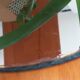 Oval beveled mirror  16x30cm