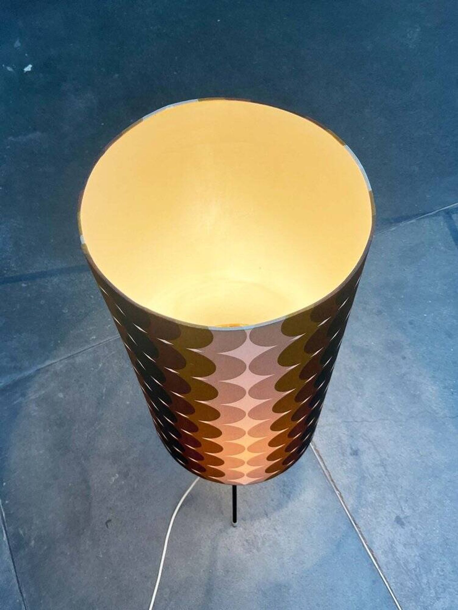 Mid-Century Modern Tripod Floor Lamp, 1960s