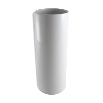 Vase cylindrique en porcelaine allemande Scherzer 1970's