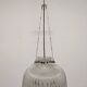 XL dome pendant light in blown glass, Italy circa 1960