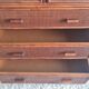 Vintage rattan chest of drawers circa 1960s