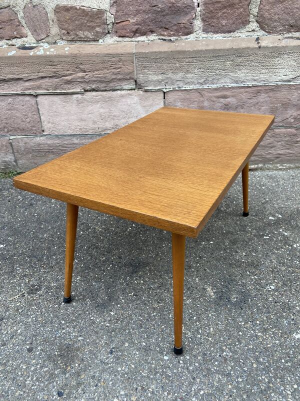 Table basse cocktail formica stratifié 1960