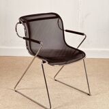 Set of 4 Penelope chairs by Charles Pollock for Castelli