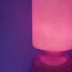 LYKTA purple vintage table lamp IKEA – handmade – classic elegance