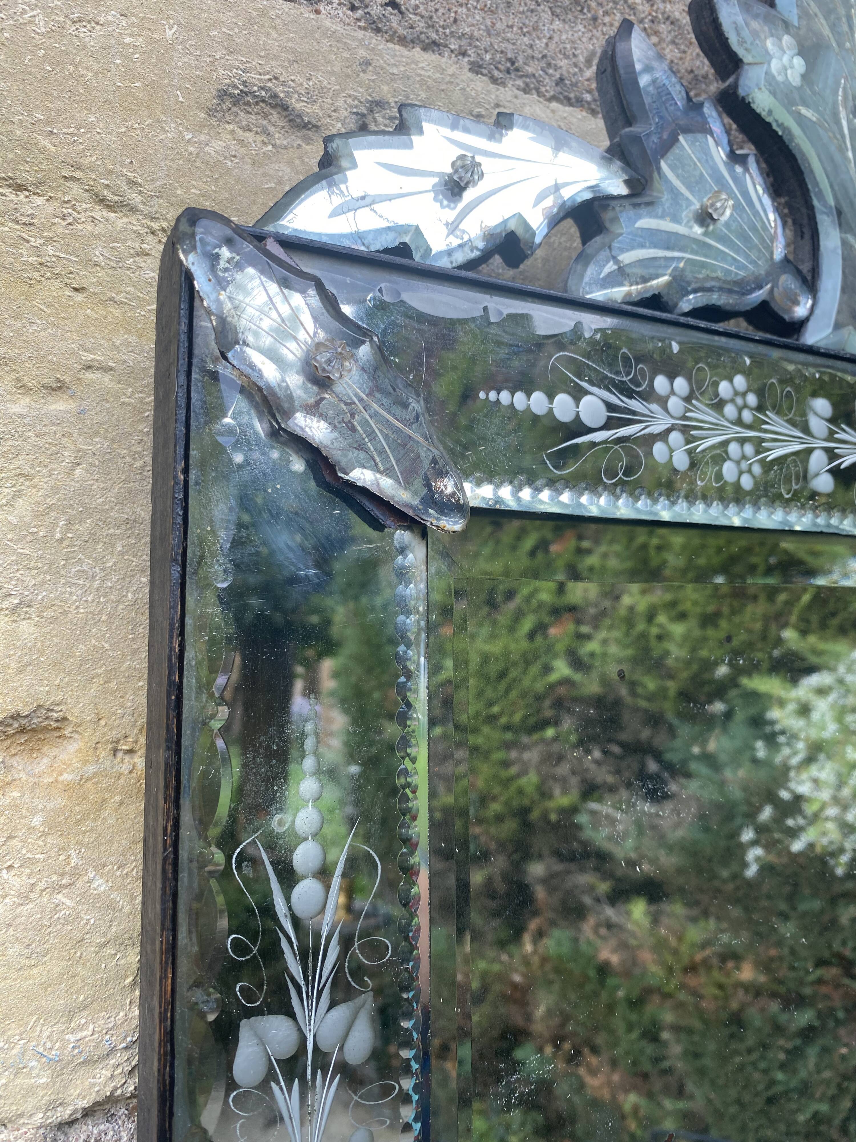 Venetian mirror circa 1900