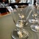 Suite de 6 verres a pied a porto de forme tulipe