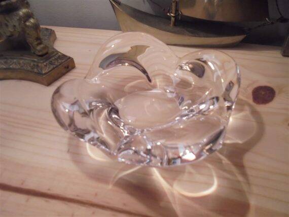 Crystal trinket tray