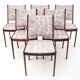 Set of 6 teak chairs, Uldum Mobelfabrik, Denmark, 1960s