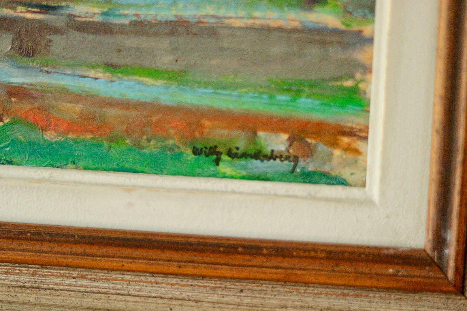 "Coastal Town" by Willy Lindeberg