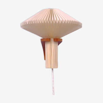 Mushroom wall sconce by Vilhelm Wohlert for Le Klint, Denmark.