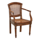 Fauteuil ancien de style néoclassique en noyer et hêtre, France '700