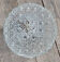Round ceiling / wall lamp, vintage glass