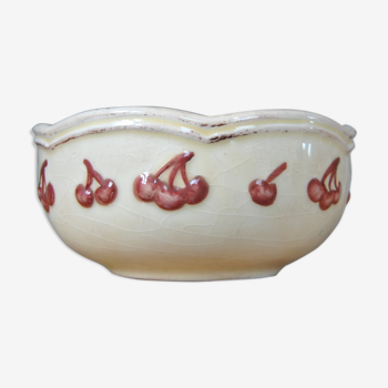 Ceramic bowl cherry décor