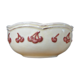 Ceramic bowl cherry décor