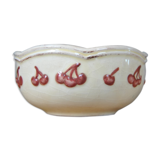 Ceramic bowl cherry décor