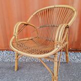 Fauteuil en rotin
