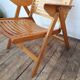 2 folding chairs vintage Rex lounge by Niko Kralj design