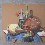 Old painting - still life