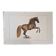 La Roche Laffitte (Born in 1943) - Watercolour drawing on fabric - Horse
