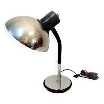 Chrome-plated Aluminor industrial lamp