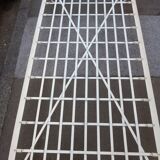 Iron bed and his bedside