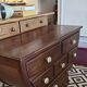 Half-moon commode