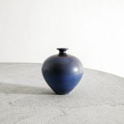 Set of Three Swedish Mid Century Ceramic Vases by Berndt Friberg, 1970s