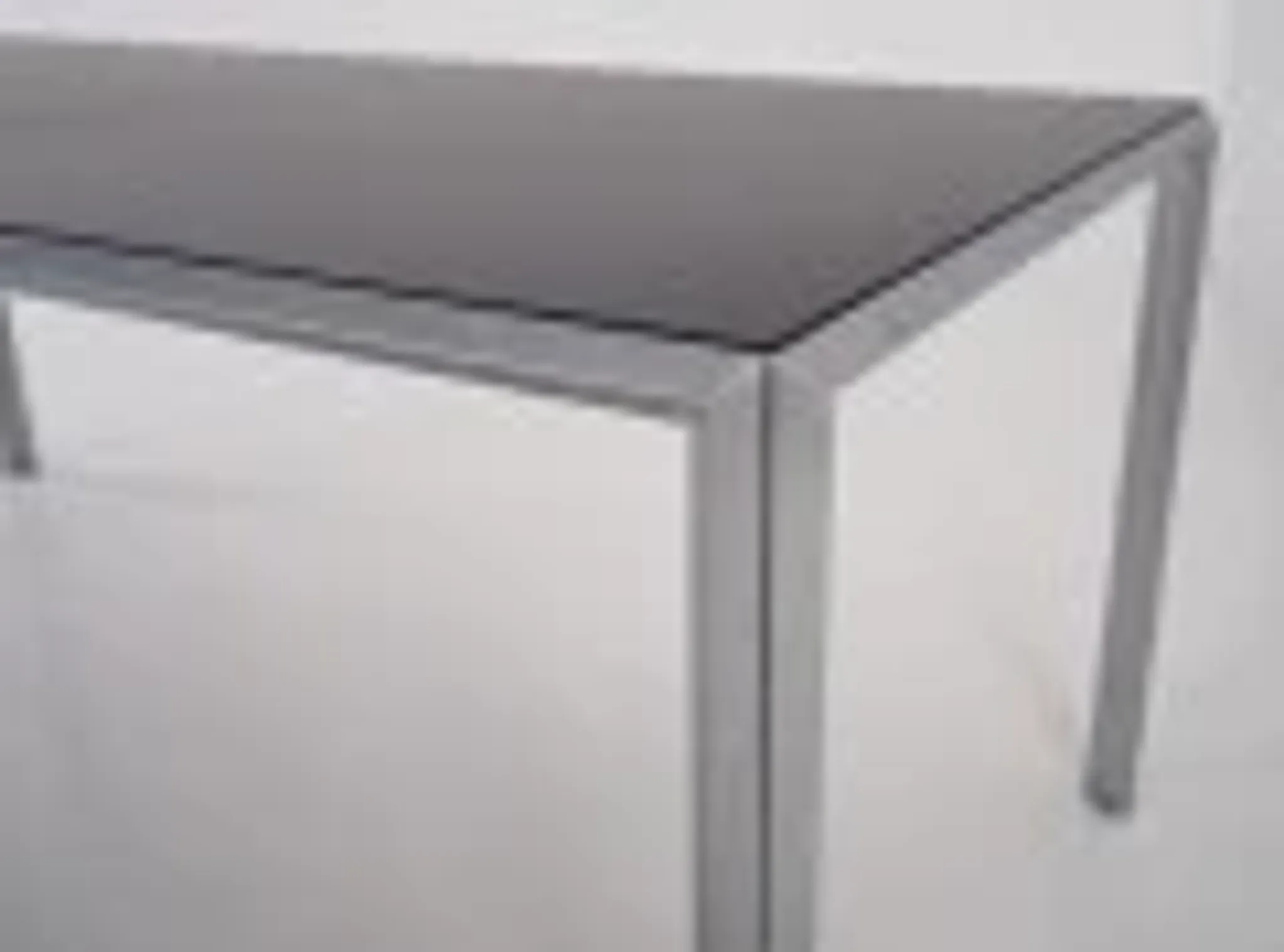 Aluminium desk, Scandinavian design, 1980s, manufacturer: Montana Furniture