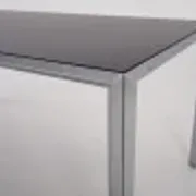 Aluminium desk, Scandinavian design, 1980s, manufacturer: Montana Furniture