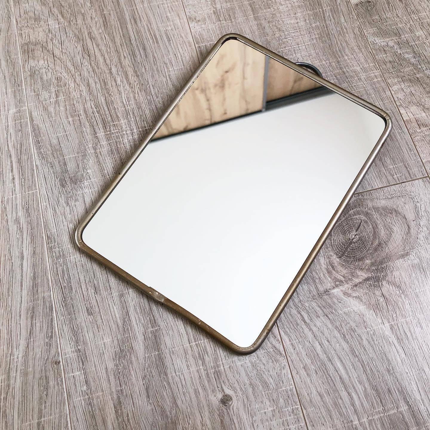 Vintage barber mirror