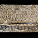 Basket vintage wicker rattan 60s/70s