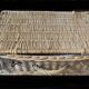 Basket vintage wicker rattan 60s/70s
