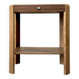Console d’entrée ou bout de canapé Art déco en bois plaqué – Années 30