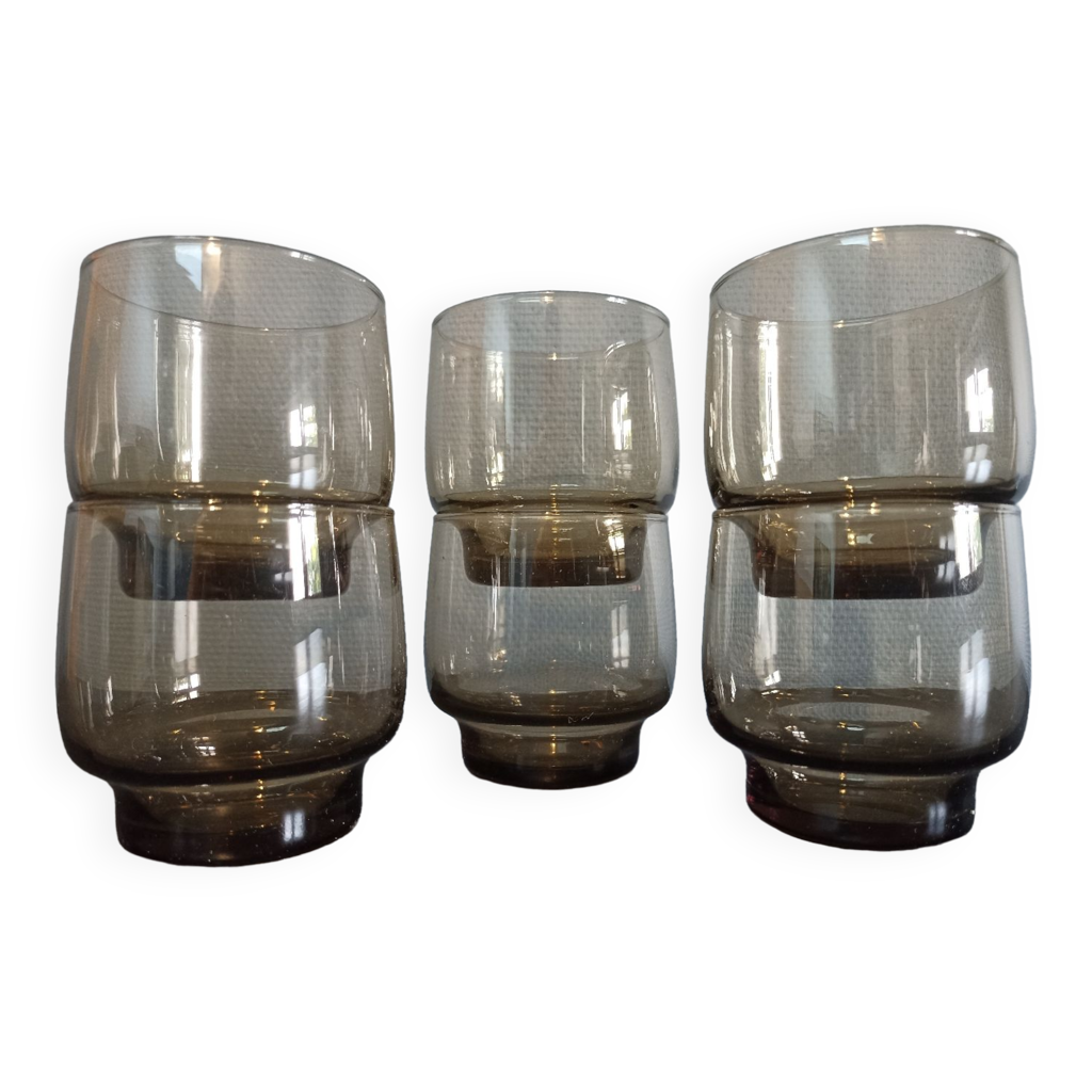 Verres fumés vintage | Selency