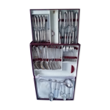 Silver metal housewife