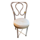 Chaise bistrot plexiglass vintage 1970
