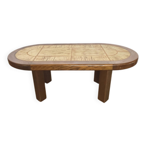 table basse herbier céramique