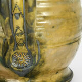 Pitcher with lid, stamped