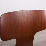 4 chaises modèle 3103 par Arne Jacobsen pour Fritz Hansen, années 1970