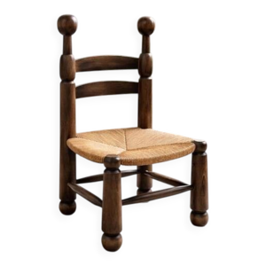 Chaise basse de cheminée - assise