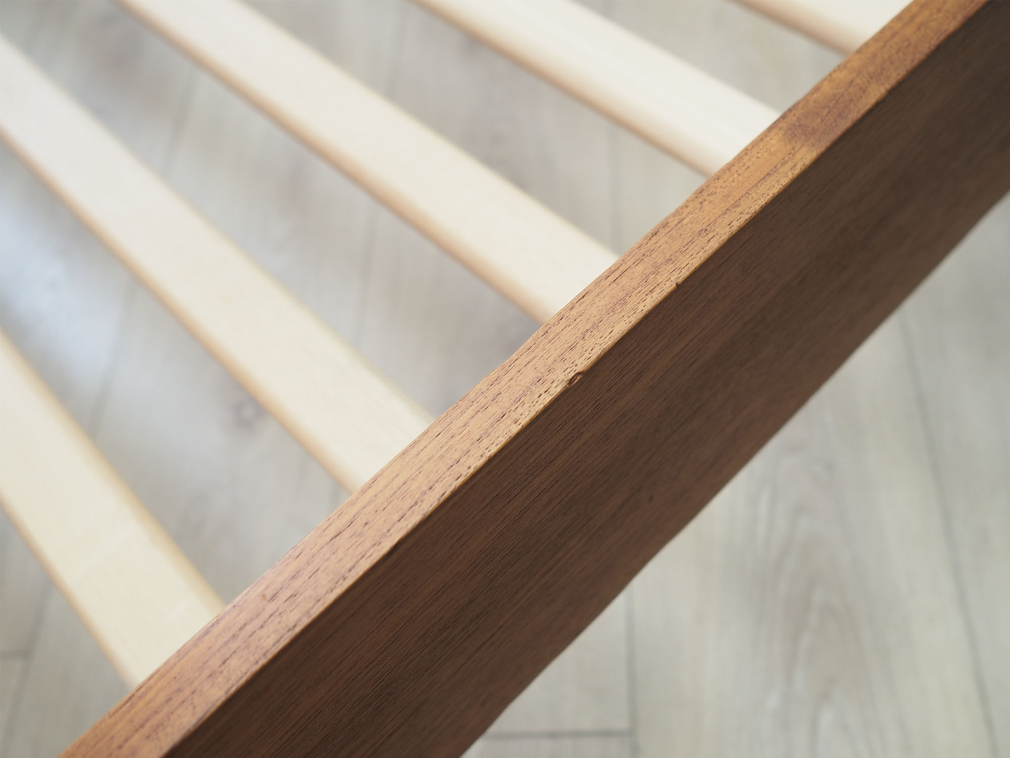 Teak bed, Danish design, 70's, Denmark