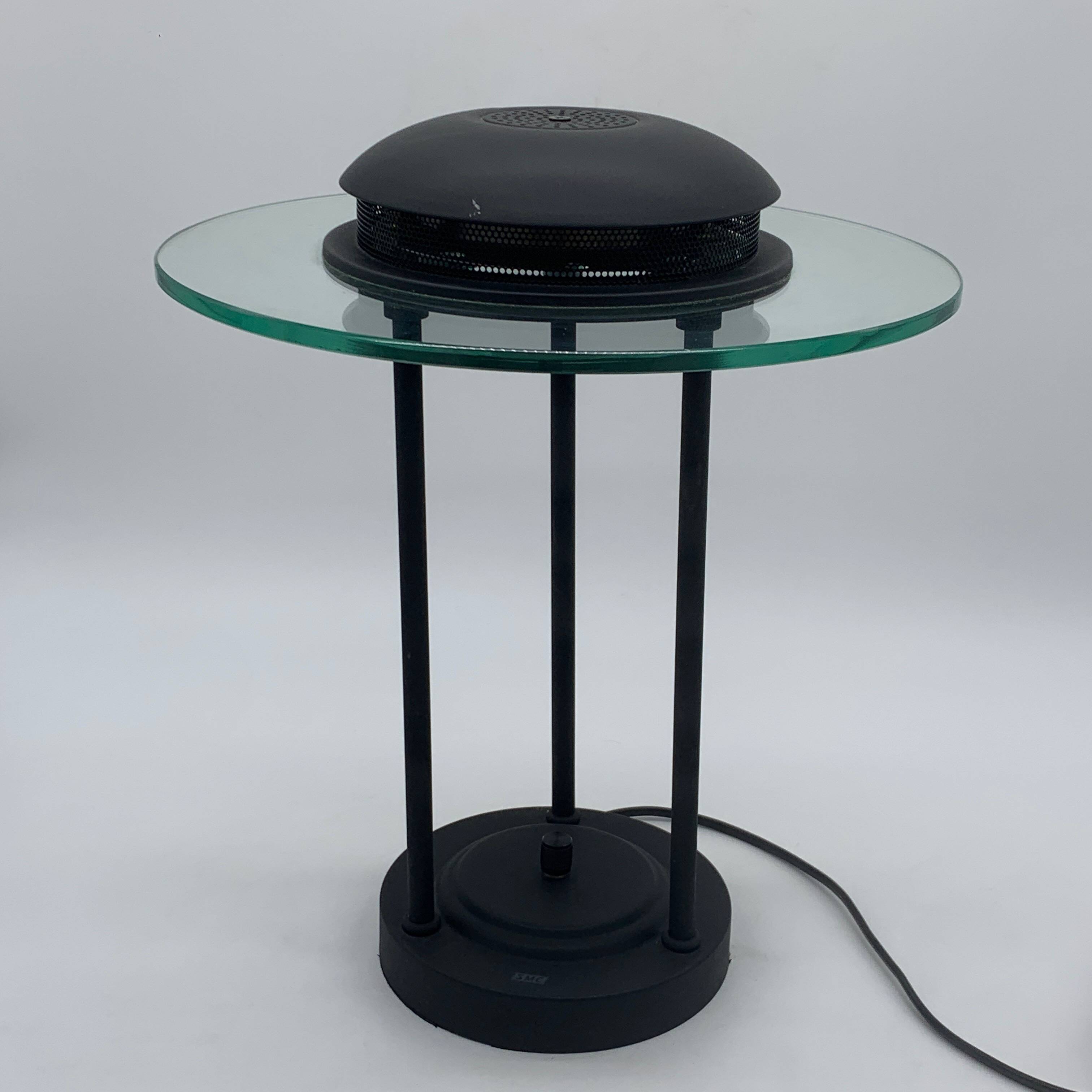 Saturn lamp by Robert Sonneman 1980