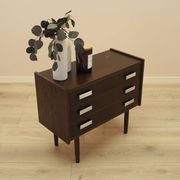 Danish oak veneer chest of drawers, 1980s