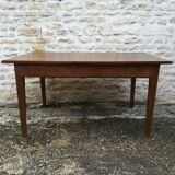 Oak farmhouse table