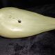 Vintage glazed ceramic bird