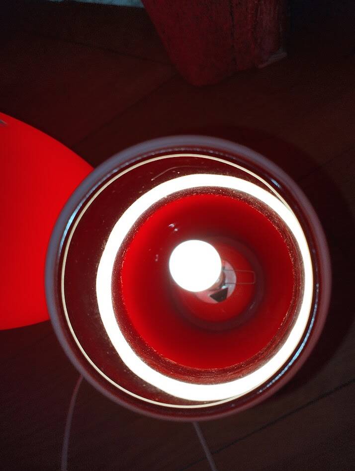 Trio de lampes mylomit – usage extérieur – blanc & rouge – design