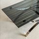 Vintage coffee table — smoked glass & chrome
