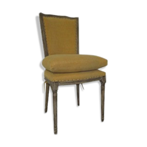Chaise en chêne Louis XVI