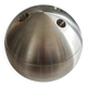 Seau à glaçons vintage boule de bowling ball chrome - années 70