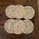 6 dessert plates Moulin des Loup